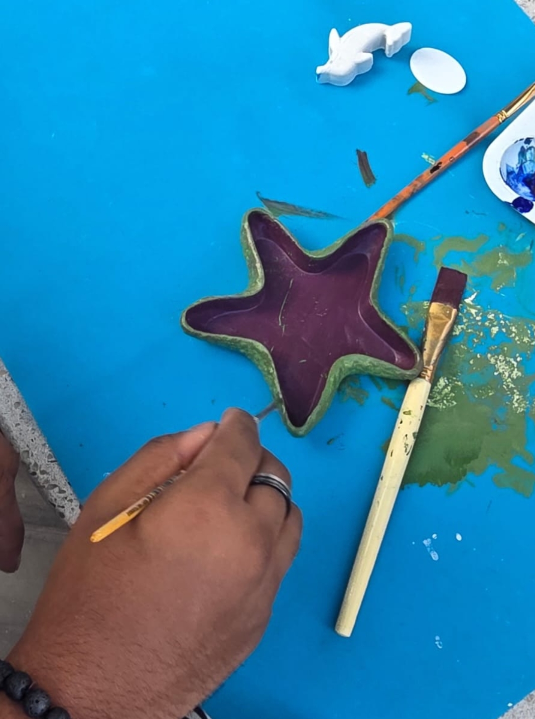 The Plaster of Paris (Cement craft) Workshop